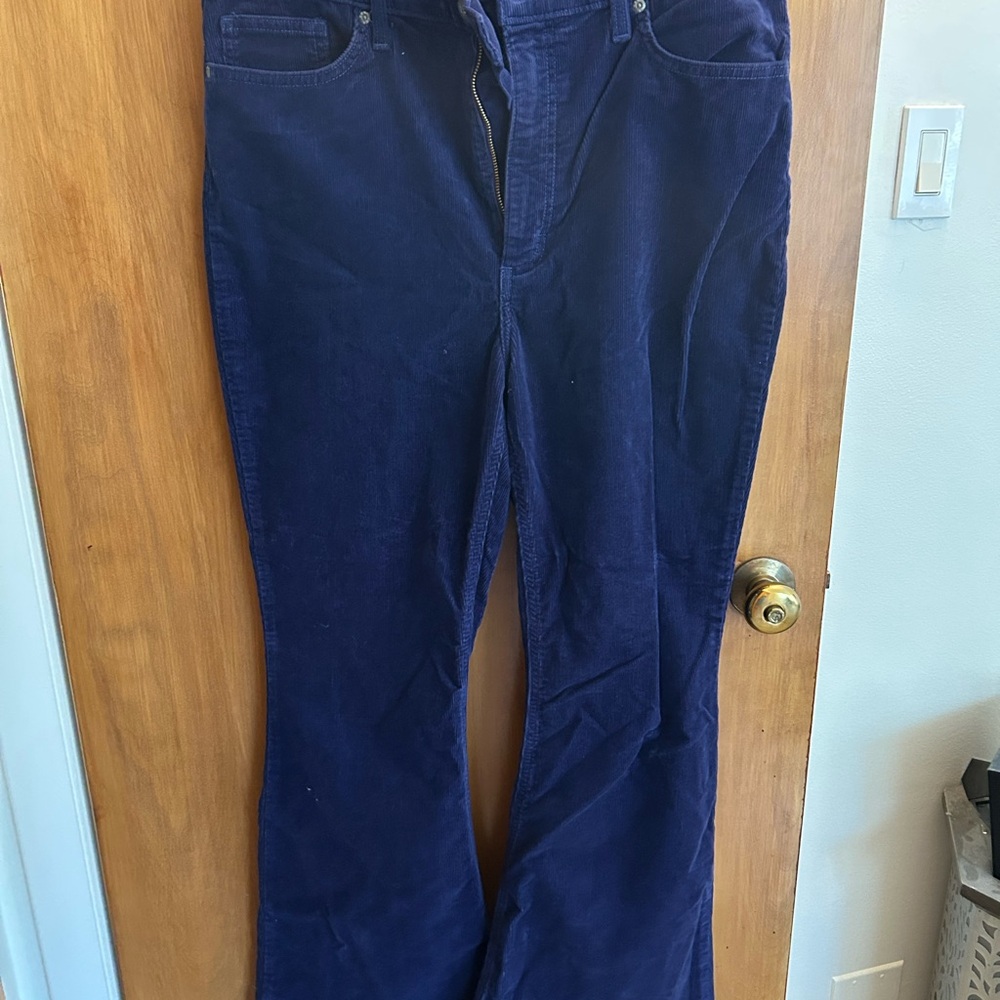 Lee Blue Flare Wide Leg Jeans